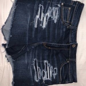 Size 16 American eagle jean shorts